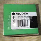 Oryginalny toner Lexmark 78C1XK0 czarny bardzo wydajny program zwrotu