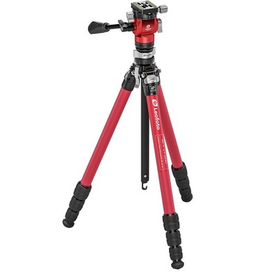 Leofoto Carbon-Dreibeinstativ LY-224C Mr.Y + Videoneiger BV-0R + Nivellierbasis 
