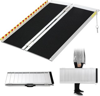 Portable Wheelchair Ramp with Transition Plate For Auction 1.22M