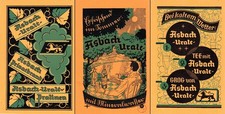 3w50667/ Lot Reklame aus 1932 &ndash; ASBACH-URALT