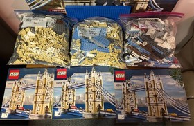 LEGO Creator Expert: Tower Bridge (10214) - All Parts, Manuals, Box