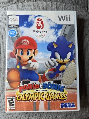 Mario & Sonic at the Olympic Games Beijing 2008 (Wii, 2007) Complete CIB