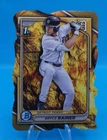 2024 1st Bowman Chrome Bryce Rainer Gold Nugget /49 Rookie SP 🔥 🔥🔥🔥🔥🔥