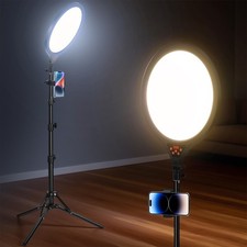 Ring Light with Stand, 14" Professional Ring Light Tripod for iPhone, Adjusta...