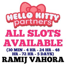 ALL TYPE OF SLOTS - HELLO KITTY PARTNERS EVENT 100 GUARANT PARTNER EVENT