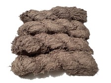 Tariff FREE 100 g Cotton Frizz Ribbon yarn Frayed Raw Edge Tan