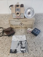Vintage Offical Girl Scout Flash Camera For Brownie Scouts GM Model B Meter