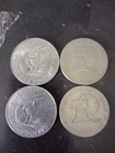 Eisenhower $1 Ike Dollar Lot of 4 Coins – 1972 & 1776-1976 Bicentennial — photo 6