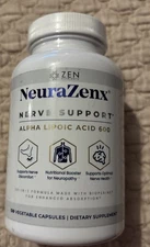 Neurazenx® with R-ALA Matrix -  120 Capsules - 600mg -Exp 08/2026