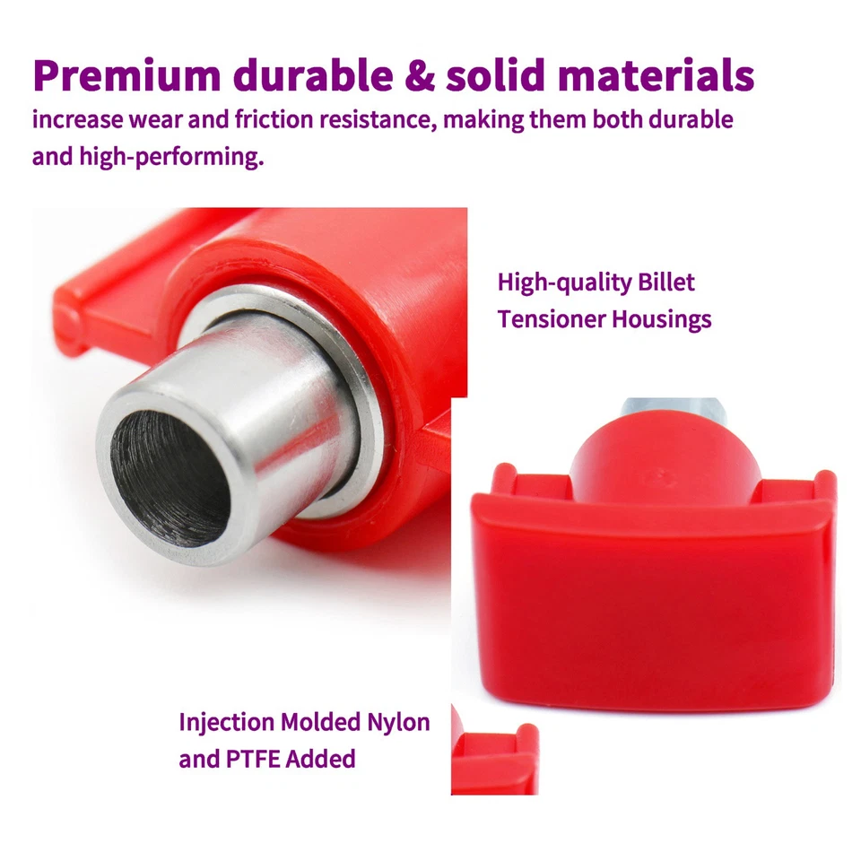 Tensor de cadena doble interior exterior Harley para Touring Softail Dyna 2007-2017 Foto 3 de 4