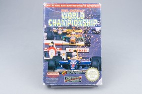 Nigel Mansell's World Championship Nintendo NES CIB IMBALLO ORIGINALE CIB PAL B NC-NOE-1 + #2