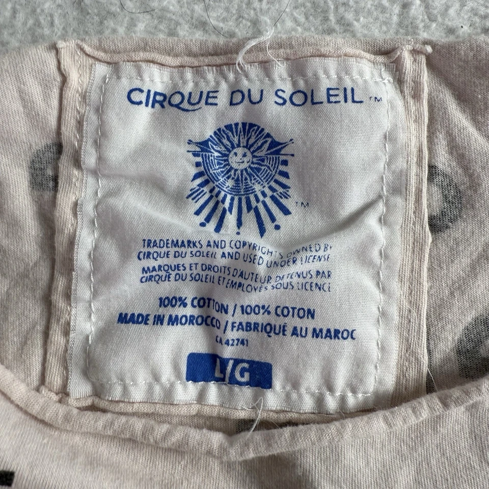 Camiseta grande de manga larga Cirque Du Soleil para mujer de colección LEER Foto 2 de 4