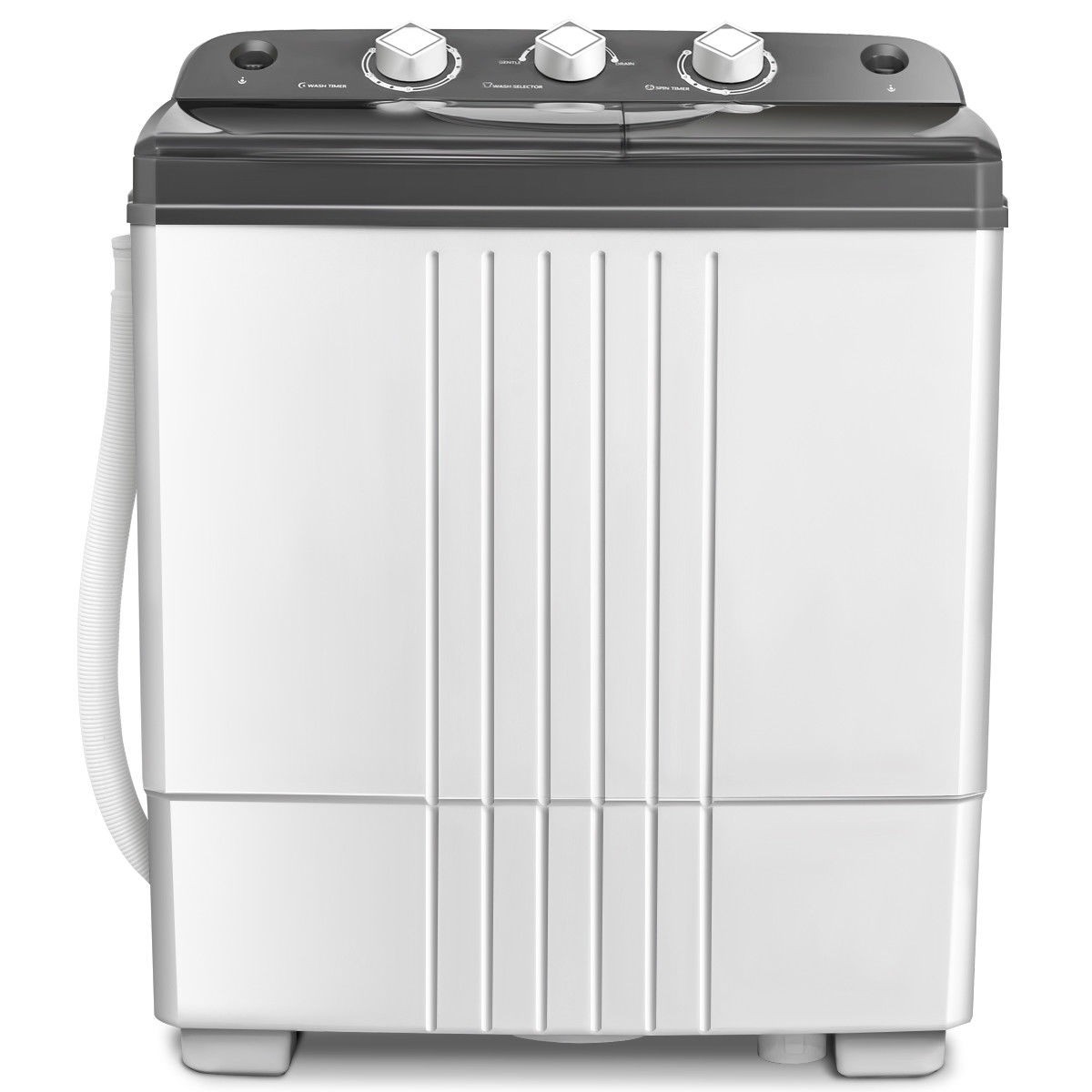 20lbs Compact Mini Portable Twin Tub Washing Machine Washer Spain Spinner