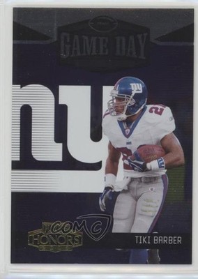 2005 Playoff Honors Game Day Foil 178/250 Tiki Barber #GD-11 3c7