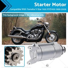 Starter Motor Suitable For Yamaha XVS1100 V-Star 1100 1999–2009 5EL-81890-00
