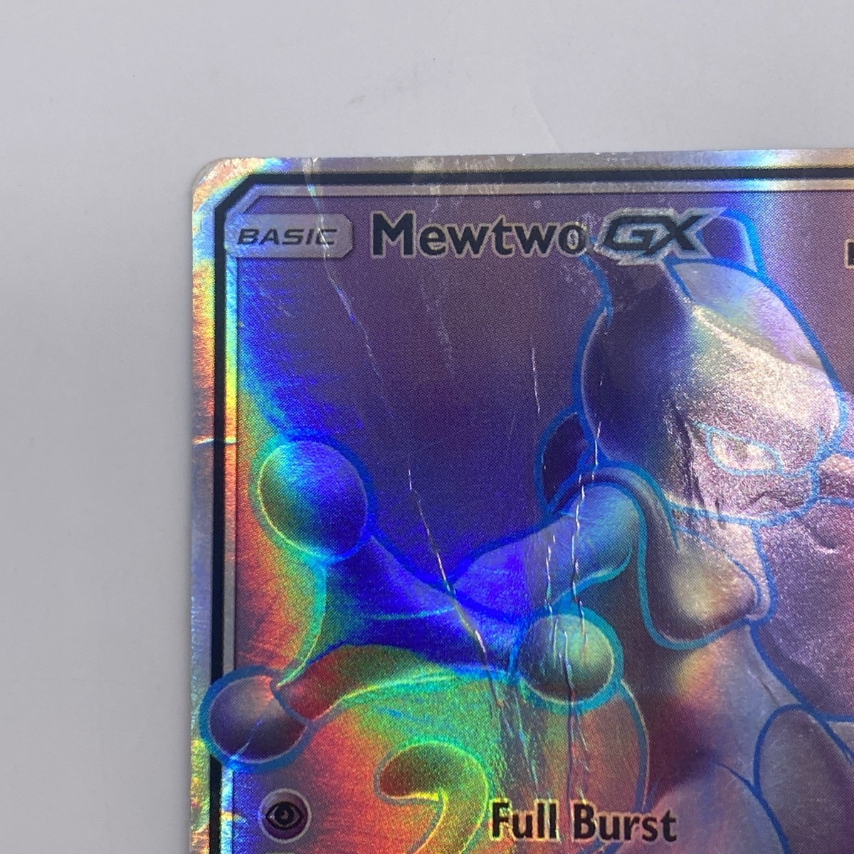 Mewtwo GX Full Art 72/73 Shining Legends Holo Heavily Played | eBay