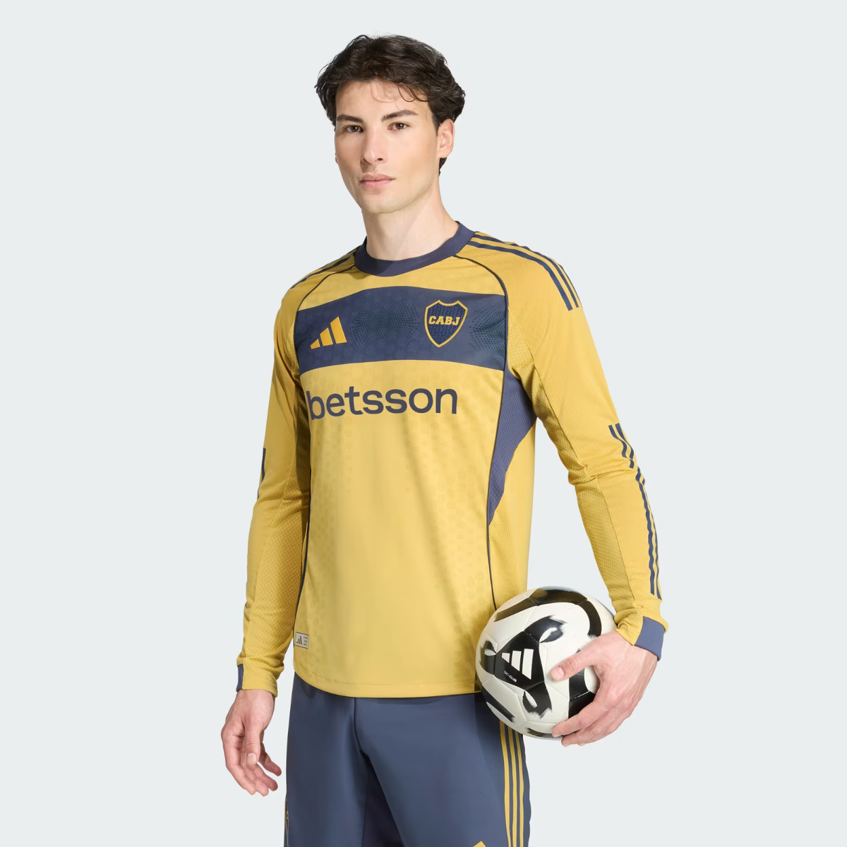BOCA JUNIORS 25/26 LONG SLEEVE AWAY JERSEY AUTHENTIC - ADIDAS
