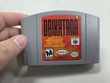 John Romero's Daikatana N64 Cartridge Only Authentic *Tested* SEE PICTURES