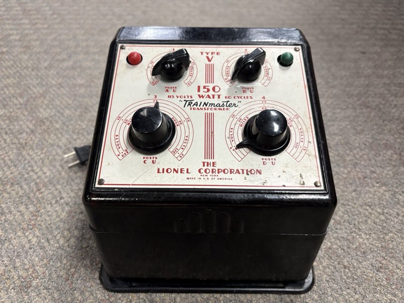 + Lionel Trainmaster Type V 150 Watt Transformer Serviced *JG