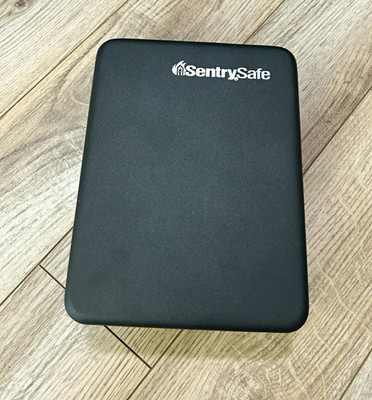 New SentrySafe Compact Security Safe w/ Cable, Black