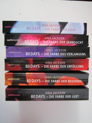 Vina Jackson - 80 Days - Band 1-6 komplett - Carl's books 2012