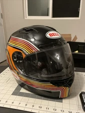 New Bell Vortex Motorcycle helmet Band Black SZLarge Discontinued/Retired SNELL