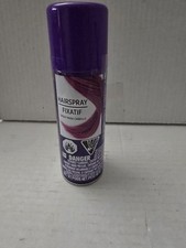 purple Temporary Hair Color Hairspray -3oz./85g. Can. Fixatif. Hairspray