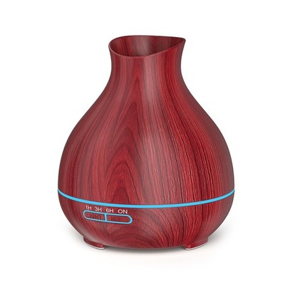 Aromatherapy Essential Oil Diffuser 550ml 12 Hours Wood Grain Aroma Diffuser ...