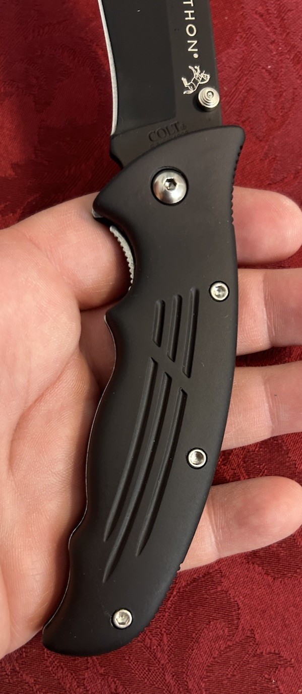 Vintage Colt Firearms Python Pocket Knife CT24 New In Box | eBay