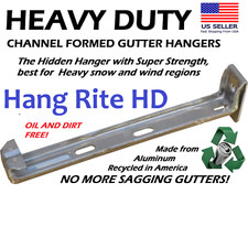 5 inch Hangrite clip style hidden gutter hanger bracket 50 hangers pack