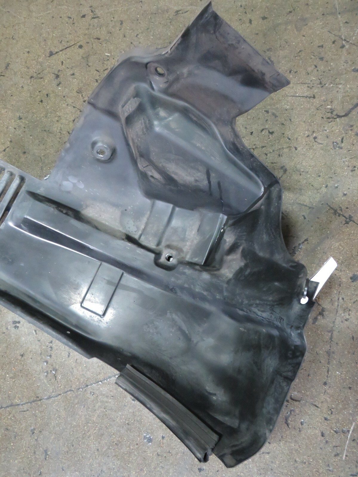 Maserati M138, M128 LH, Rear Inner Fender Liner Rear Section, Used, P/N 66069700