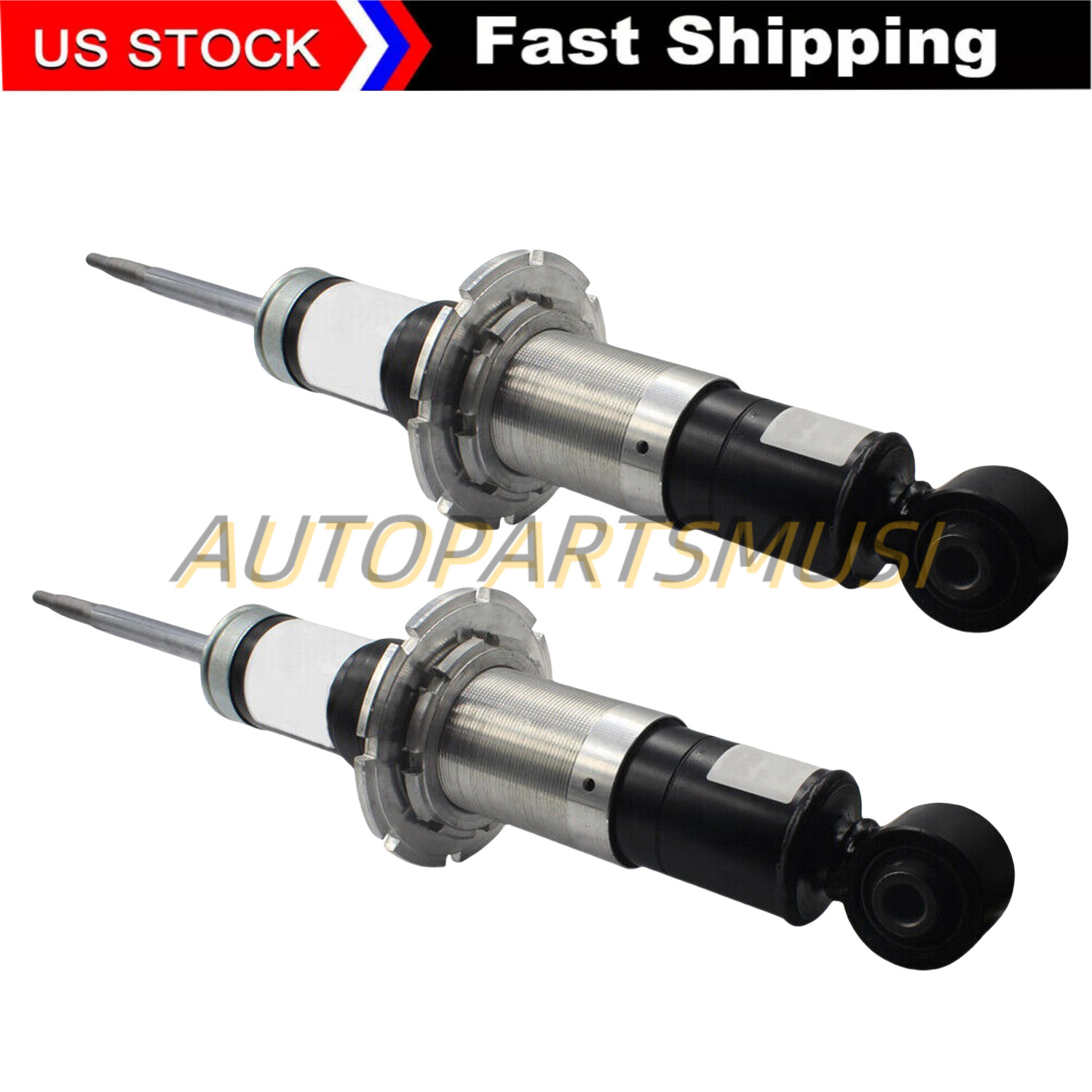 Pair Rear Shock Absorbers L&R w/Magnetic For Ferrari 599 GTB Fiorano GTO 2006-11