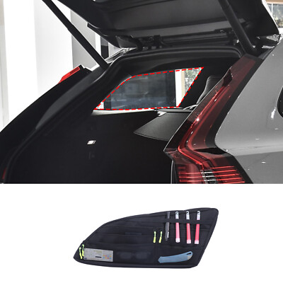 Rear Trunk Left Side Window Storage Bag For Volvo V90 2016-2024