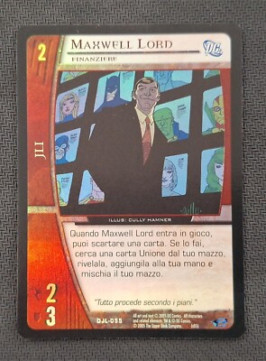 VS System TCG - Maxwell Lord /Financiere - DJL-055 Foil ita