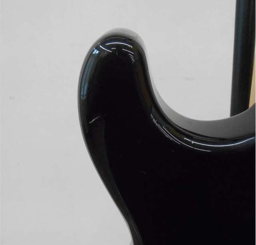 Fender Japan Electric Guitar Stratocaster Black ST-STD Used Shipping From Japan - Picture 16 of 21