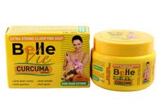 Belle Vie Set - body Cream with Turmeric Curcuma extract 150g  Soap