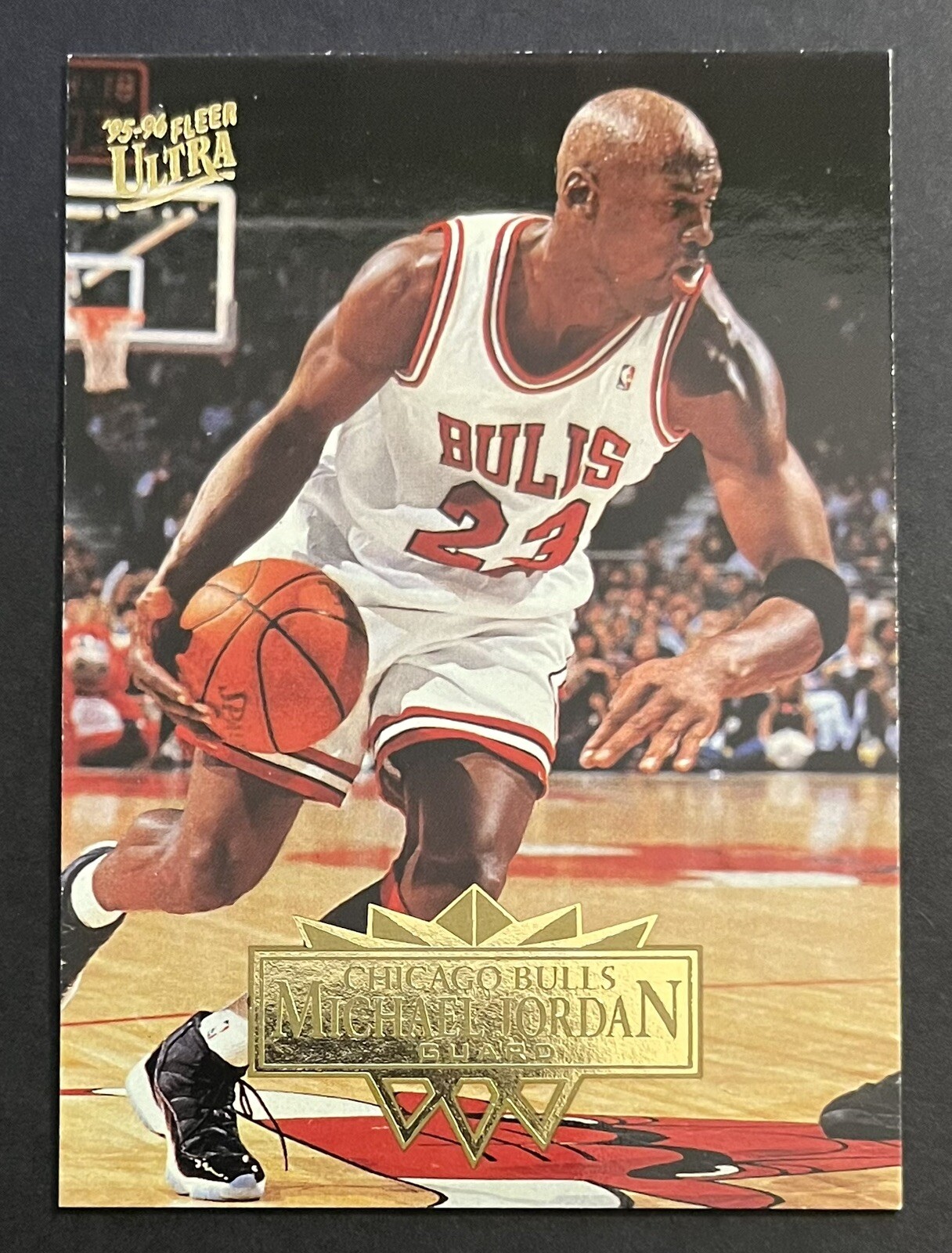 1995-96 FLEER ULTRA MICHAEL JORDAN #25 CHICAGO BULLS HOF 3