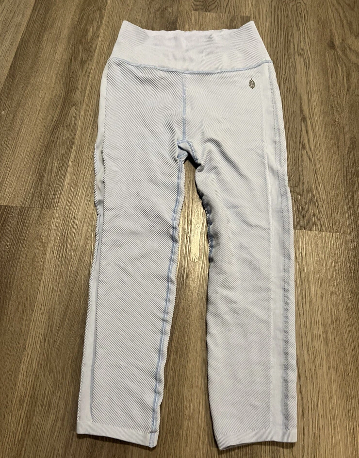 free-people-movement seamless high rise ribbed leggings