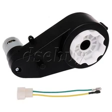 12V 30000RPM Plastic Electric Motor with Gear Box for Kids Power Wheels