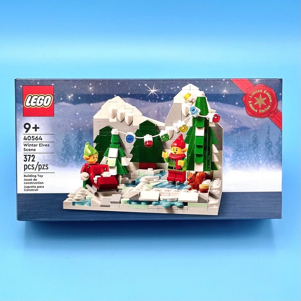 LEGO Winter Elves Scene (40564) Elf Minifigures Christmas Holiday