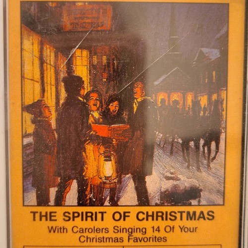 The Spirit Of Christmas Cassette Tape With Carolers Singing 14 Christmas Favorit - Picture 3 of 6