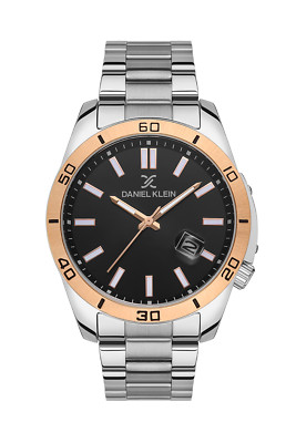 Daniel Klein Premium Men Black/Gold Watch