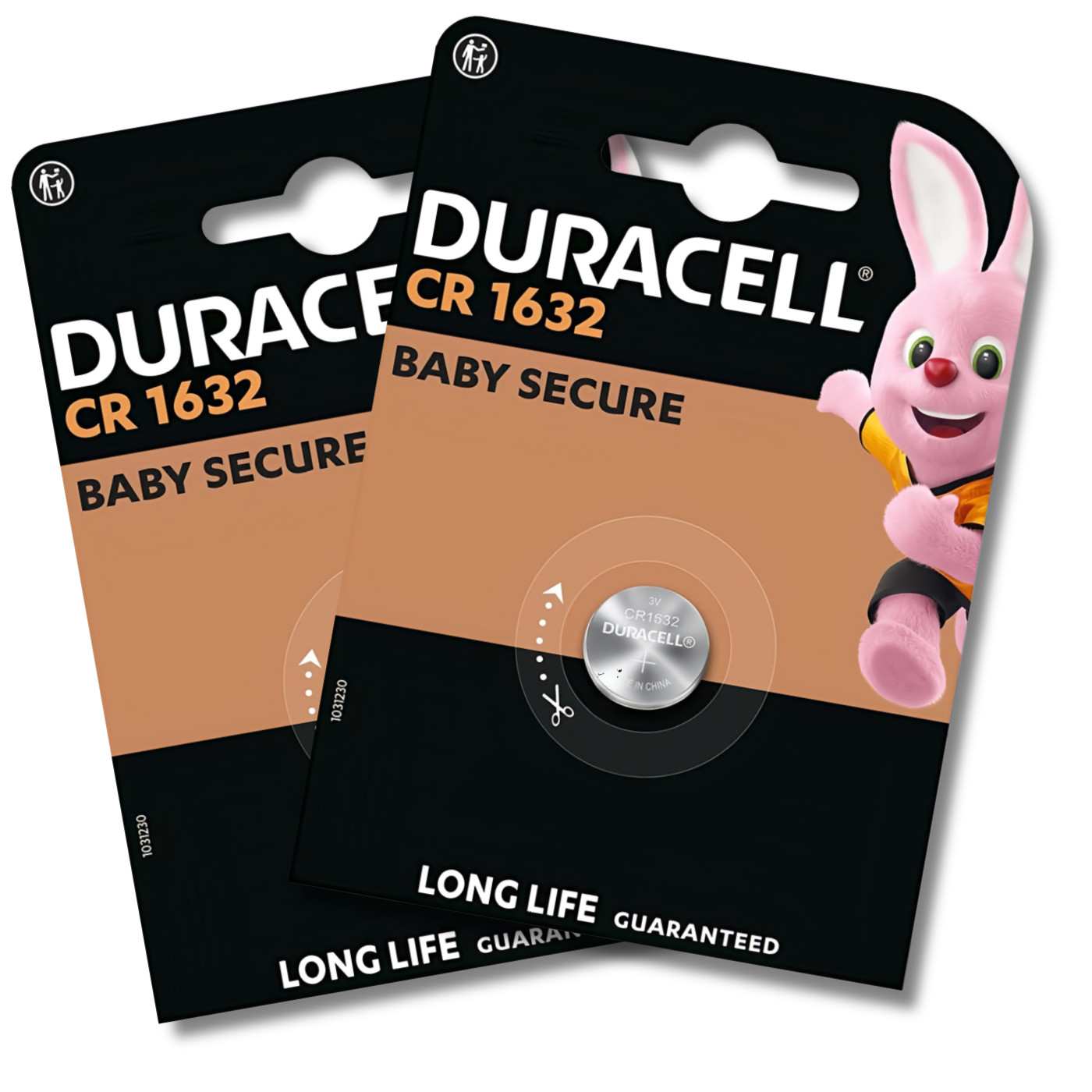 2x DURACELL CR1632 Batteries 3V Lithium Coin Cell DL1632 1632 *EXPIRY 03/2035*