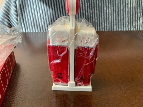 Vintage Coca Cola Sammlerstücke Salz Pfefferstreuer Zapfsäule Neu - Bild 2 von 3