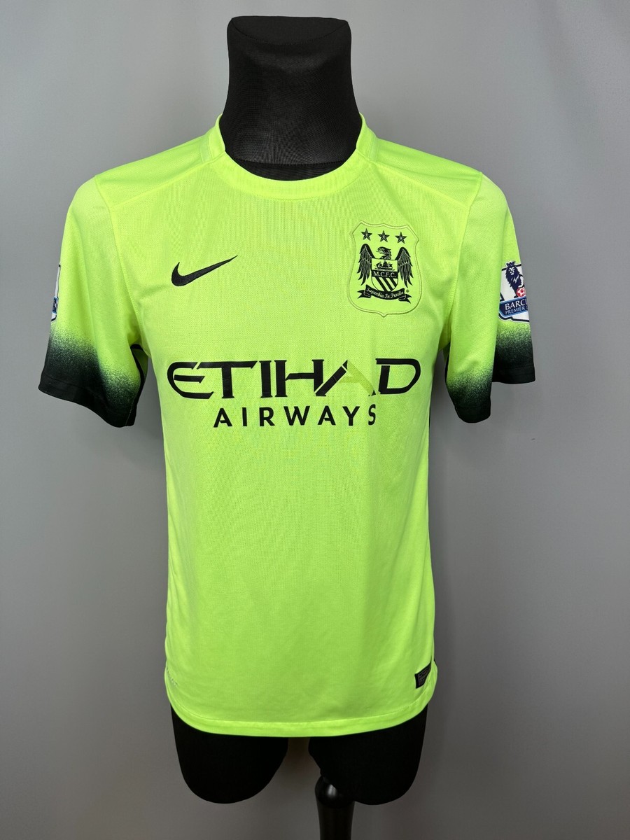 MANCHESTER CITY 2015 2016 CHRIS THIRD SHIRT FOOTBALL SOCCER JERSEY