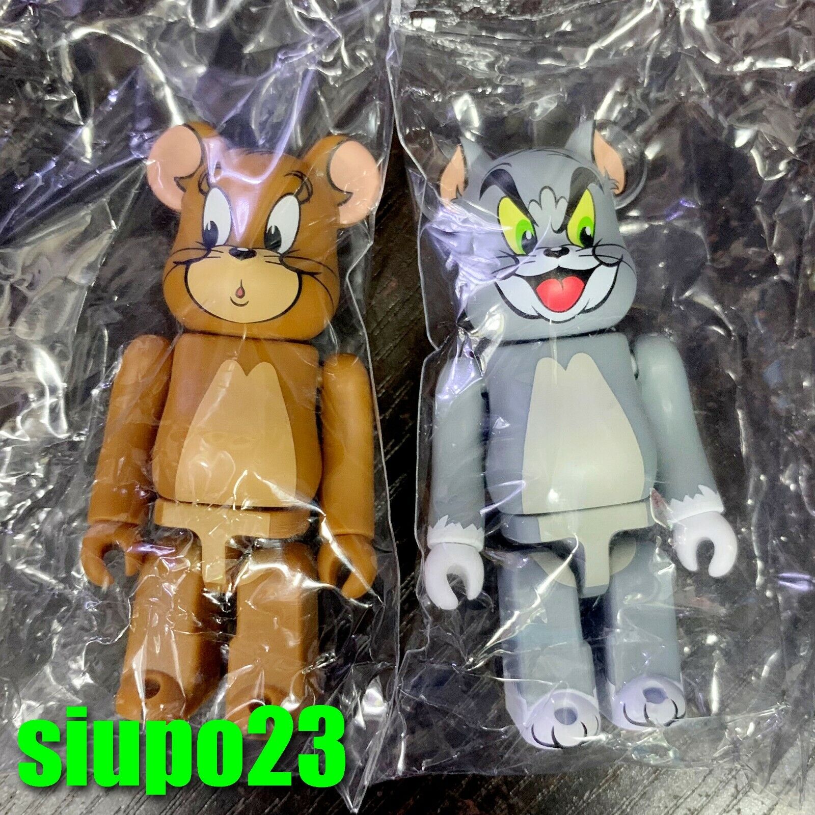 Medicom 100% Bearbrick ~ Series 41 Be@rbrick Tom & Jerry 2pcs