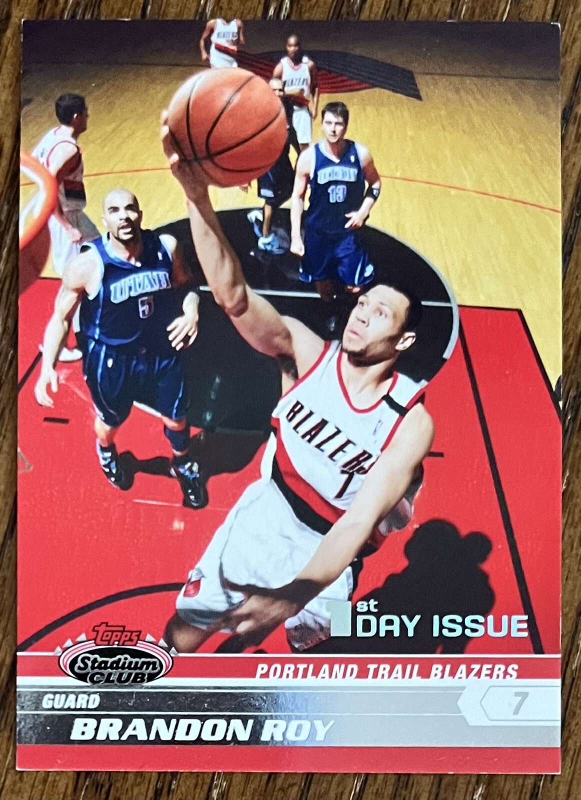 Brandon Roy 2007-08 Topps Stadium Club 1st DAY ISSUE Card #70  -   1874/1999