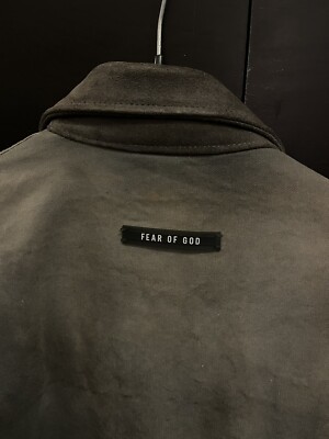 Fear Of God Sixth Collection - Work Jacket Distressed Gray Fear Of God Sixth Collection - Work Jacket Distressed Gray