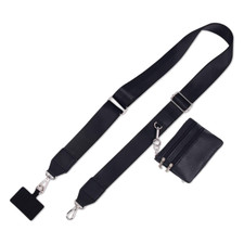 1 piece Clip and Go Strap for Phone with Wallet Crossbody