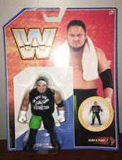 2019 WWE Mattel Retro Series 9 Samoa Joe MOC READ